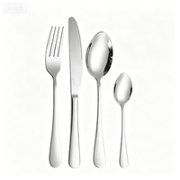 Ensemble de couverts en acier inoxydable poli miroir durable Dingyong OEM/ODM, 24/36 pièces, couteau, fourchette, cuillère, boîte cadeau, usage domestique, choix de cadeau