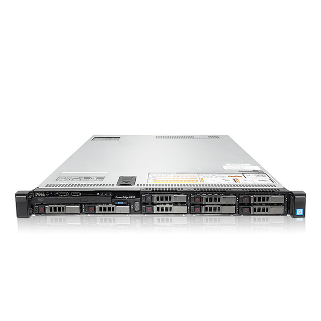 Refurbished Del l PowerEdge R630 1U Rack Server Intel Xeon E5-2600 v3/v4 Series DDR4 RAM 8/10 Bay SFF Enterprise Storage Server
