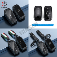 Porte-clés de voiture en Fiber de carbone pour Lexus RX300 LS400 LS430 ES330 SC430 IS300 LX470 RX330 RX350 GS300 pièces