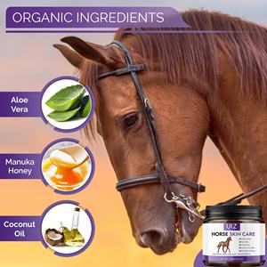 घोड़े की त्वचा देखभाल उपचार क्रीम त्वरित घाव की मरम्मत देखभाल प्रभावी ढंग से राहत - Product Image 5