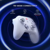 GameSir T4 Cyclone Manette de jeu sans fil multi-plateforme avec bâton Hall complet pour IOS et Android Switch PC