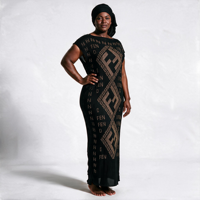 Nouvelle Collection 2026 : Ensemble Robe Dashiki Africaine et Foulard en Tissu Sack Brodé de Strass, Extensible et Léger pour l'Été