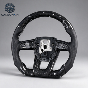 Volant de voiture personnalisé en cuir et fibre de carbone forgée avec LED pour Lamborghini Urus Gallardo Huracan Aventador - Product Image 2