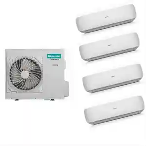 Hisense Multiple Split Airconditioner 2,3,4,5 Zone Ductless Dc Inverter 2 * 9000btu 3x9000btu, 4x9000btu, 5 * 9000btu Warmtepomp A ++ R