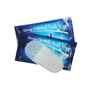 Effective Teeth Whitening Cleaning Teeth Finger Wipes Oral Care Wipe Brush Wipes