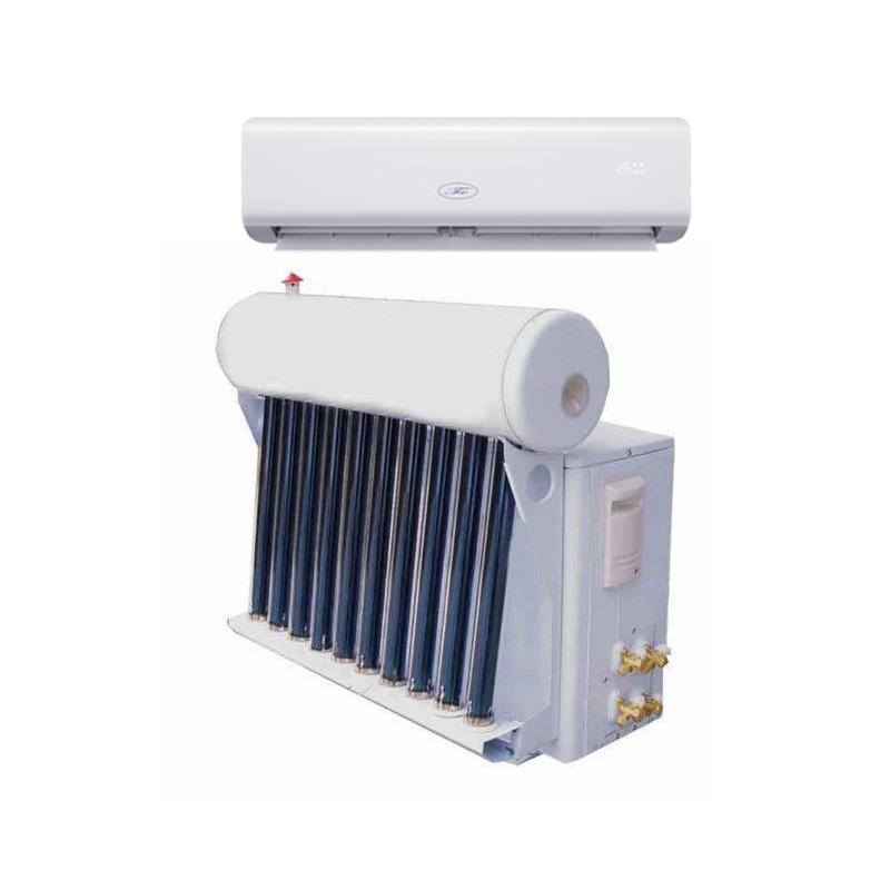 24000btu/3hp Vacuümbuis Solar Airconditioner Hybride Type Thuisgebruik Solar Airconditioner