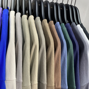 เสื้อยืดสตรีทแวร์สั่งทำขายส่ง 230 กรัม แขนสั้น สีพื้น รุ่นเปล่า ทรงหลวม ใส่ได้ทั้งชายและหญิง - Product Image 3