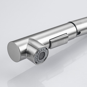 OEM/ODM in acciaio inox lavello rubinetto spazzolato flessibile Pull Down miscelatore <span class=keywords><strong>cucina</strong></span> <span class=keywords><strong>rubinetti</strong></span> con spruzzatore estraibile - Product Image 3