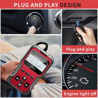 Outil de diagnostic de voiture V420, lecteur de code de panne du moteur, scanner OBD2 pour tous les véhicules