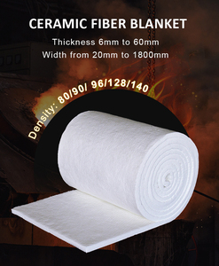 Tappetino isolante in vetro refrattario in fibra ceramica per prodotti in fibra ceramica Premium - Product Image 2