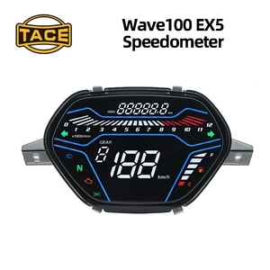 Compteur de vitesse LCD pour moto Honda Wave100 EX5 Italika CD110 - Product Image 6
