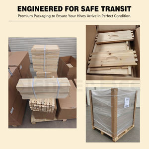 Nueva Colmena MengerBee de Abeto Chino de 3 Capas y 20mm de Grosor, Estilo Alemán, 10 Cuadros, Sin Ensamblar - Product Image 3