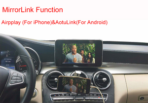 Dckloer CarPlay nirkabel dan <span class=keywords><strong>Android</strong></span> Auto, pemutar mobil mobil Mercedes Benz W203 NTG 5.0 2015-2017 dengan tautan cermin Radio DVD - Product Image 5