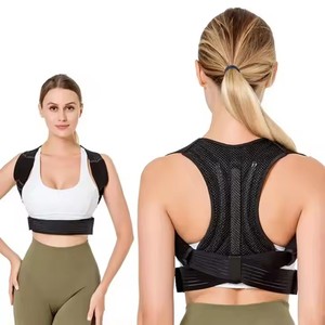 Ceinture de soutien orthopédique ajustable en néoprène pour le corps, correcteur de posture complet pour les épaules et le dos - Product Image 1
