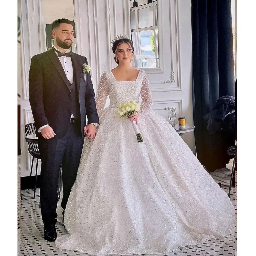 pearl beads for wedding dress Penelope | Pearl Wedding Dresses Brisbane and Online