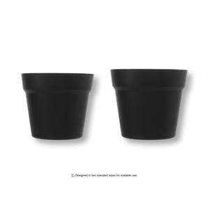 Maceta Reutilizable Ligera y Duradera de Diseño Moderno Estándar (Tamaño Grande), Florero/Maceta de Plástico para Decoración del Hogar - Product Image 3