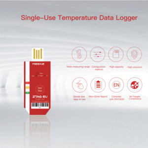 เครื่องบันทึกข้อมูลอุณหภูมิแบบ USB สำหรับผักเครื่องบันทึกข้อมูลอุณหภูมิต่ำ - Product Image 3