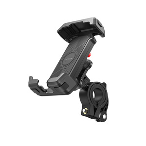 Joyroom Support universel en matériau ABS à hauteur réglable pour vélo moto Support de téléphone réglable à <span class=keywords><strong>4</strong></span> griffes pour vélo - Product Image 1