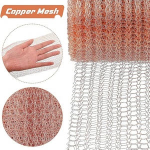 Maille de fil de cuivre pur tricotée pour la distillation, garnissage de colonne en cuivre - Product Image 1