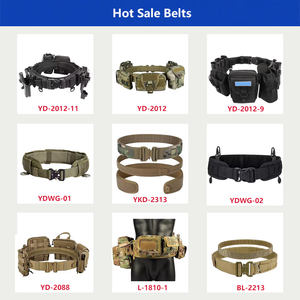 야케다 1810 전술 벨트 카모 패딩 버클 클립 몰리 허리 벨트 가방 사냥용 파우치 전술 훈련 벨트 - Product Image 6