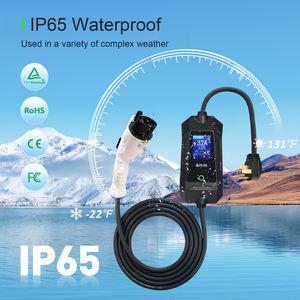 卸売電気自動車16A 32A 3.5Kw 7Kw Ev充電ステーションポータブルEv充電器画面調整可能 - Product Image 4