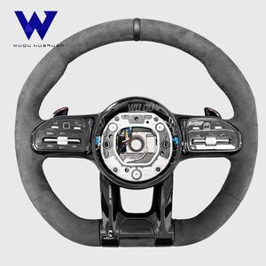 <span class=keywords><strong>Volant</strong></span> en cuir véritable, <span class=keywords><strong>prix</strong></span> de gros direct du fournisseur, compatible avec <span class=keywords><strong>Mercedes</strong></span> Benz W204 W205 W212 W213 X164 X166 H247 X156 - Product Image 1