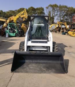 Chargeuse compacte sur pneus d'occasion de qualité supérieure, modèles Bobcat S160 S300 S185 S450, mini-chargeuse compacte sur pneus à vendre à Shanghai - Product Image 4