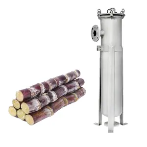 Factory directly sell Food grade juice filter 316L stainless steel bag filter housing for Sugar cane juice filtration