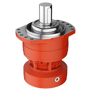 Motor Hidráulico de Pistón de Una Velocidad 03 Tipo Eje Normal con - Product Image 3