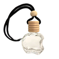Bouteille de diffuseur d'huile essentielle d'aromathérapie pour voiture Bouteille de désodorisant vide Bouteille de parfum suspendue Accessoires de décoration de parfum