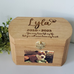 Urna de Cedro para Mascotas, Urna de Madera para Cenizas de Perros - Product Image 4