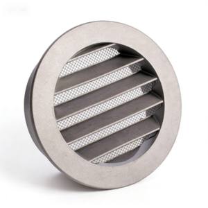 Rejilla de Ventilación Redonda de Aluminio Fundido de 100 mm y 150 mm con Malla Antimosquitos para Ventilación de Soffits en el Hogar - Product Image 2