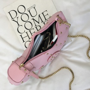 Bolso Bandolera de Piel Sintética PU, Diseño Creativo, Moderno, Impermeable, para Mujer, con Forro de Poliéster - Product Image 5