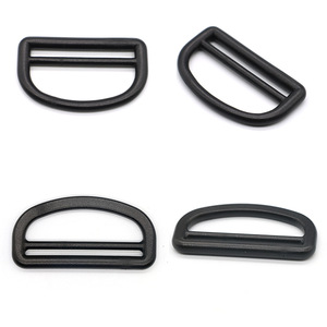 Hebillas de plástico con forma de D de 38 mm y 50 mm para bolsos, equipaje, mochilas, bolsos de mano, accesorios para bolsos cruzados, cierres duraderos - Product Image 1