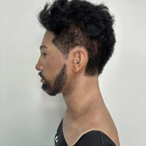 Máscara <span class=keywords><strong>de</strong></span> Cabeza <span class=keywords><strong>de</strong></span> Silicona para <span class=keywords><strong>Hombre</strong></span>, Alta Elasticidad, Suave, Reutilizable, Hecha a Mano, con Barba y Cabello, para Disfraces <span class=keywords><strong>de</strong></span> Cine, Televisión y Cosplay - Product Image 5