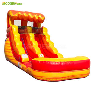 Toboggan gonflable coloré en PVC pour <span class=keywords><strong>piscine</strong></span>, idéal pour des jeux aquatiques amusants en famille et des scènes estivales – En vente - Product Image 1