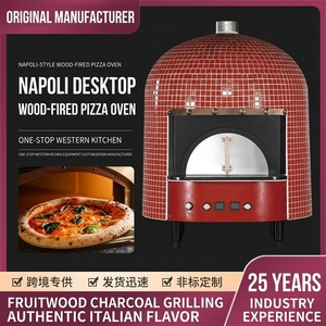 Horno de Pizza Comercial Napoli, a Leña y Gas, Horno de Pizza de Alta Temperatura para Restaurante - Product Image 6
