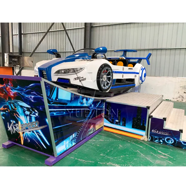 CE Certified Wholesale Price Amusement Park Rides Attraction Manufacturer Carnival Game Mini 360 Electric Speed Crazy Flying Car