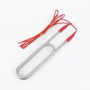 High Power Stainless Steel Waterproof Immersion heater for Liquid Submersible Electric Heating Tube