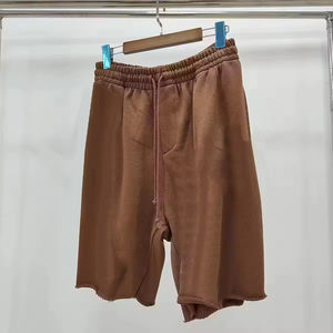 Vente en gros de shorts épais en coton 100% de qualité supérieure avec impression bouffante pour hommes Streetwear Denimes Pantalons de survêtement Shorts Teares - Product Image 5