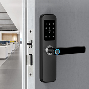 YMC Keyless thẻ thông minh khóa sinh trắc học vân tay bàn phím tự động khóa chốt chống trộm mật khẩu không tiếng ồn đám mây nhôm Wi-Fi - Product Image 4