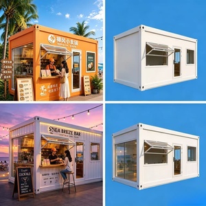 Conteneur commercial extérieur, entrepôt de 20 pieds, maison mobile, kiosque de vente, conteneur, café, bar, <span class=keywords><strong>restaurant</strong></span> de restauration rapide - Product Image 3