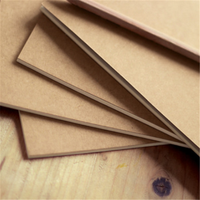 Vintage kleine Näh bindung leer Kraft papier Notebook benutzer definierte Logo