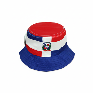 6 \ "DOMINICA cappello da pescatore 144 pz/CS popeline di spugna 3D ricamato a righe personaggio mimetico stampato per la pesca - Product Image 2