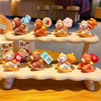 Obtenez ce que vous souhaitez immédiatement : Série de décorations de voiture sur le thème des animaux pour la maternité, ornements mignons en résine pour tableau de bord, accessoires de bureau, ensemble de 8 pièces