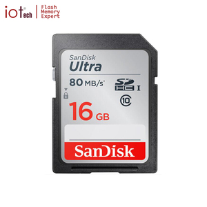 Tarjeta de Memoria SD Original <span class=keywords><strong>SanDisk</strong></span> Ultra de 16 GB, 32 GB, 64 GB, 128 GB, Clase 10, 80 MB/<span class=keywords><strong>s</strong></span> - Product Image 4