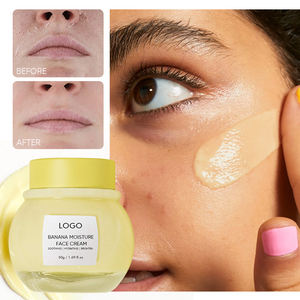Etiqueta privada Cuidado DE LA PIEL Crema facial orgánica <span class=keywords><strong>no</strong></span> comedogénica Loción Banana Crema hidratante antienvejecimiento Crema facial para manchas oscuras - Product Image 3