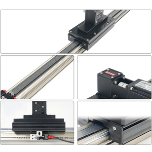 Module de guidage linéaire à courroie à moteur synchrone silencieux QRXQ RXP30 100w, rail de guidage XYZ, mouvement axial - Product Image 2