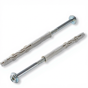 STRBER telaio in acciaio <span class=keywords><strong>tasselli</strong></span> a vite esagonale testa piatta Torx presa (10x26 0mm/25 pezzi) lungo albero montaggio a parete zinco placcato 5kg - Product Image 1