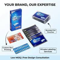 Tiras Blanqueadoras Dentales Profesionales 3D 5D 9D, Kit de Blanqueamiento Dental No Sensible, Marca Privada OEM